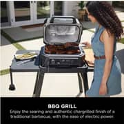Ninja OG850UK Woodfire Pro XL Electric BBQ Grill, Smoker & Air Fryer
