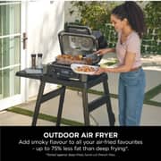Ninja OG850UK Woodfire Pro XL Electric BBQ Grill, Smoker & Air Fryer