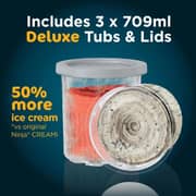 Ninja Creami NC501UK 10-in-1 Ice Cream Maker, Sorbet & Smoothie – 800W