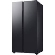 Samsung RS70F65Q1FAE Side-by-Side Refrigerator, Water Dispenser, Inox