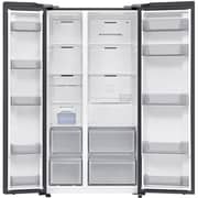 Samsung RS70F65Q1FAE Side-by-Side Refrigerator, Water Dispenser, Inox