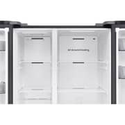 Samsung RS70F65Q1FAE Side-by-Side Refrigerator, Water Dispenser, Inox