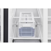Samsung RS70F65Q1FAE Side-by-Side Refrigerator, Water Dispenser, Inox