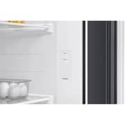Samsung RS70F65Q1FAE Side-by-Side Refrigerator, Water Dispenser, Inox