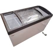 Zen ZCFI420W 420L Sliding Door Ice Cream Freezer in White