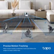 TP-Link Tapo Pan/Tilt Smart Security Camera 2K QHD - White - Tapo C222