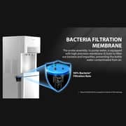 Toshiba Bottom Load Water Dispenser, UV, White, RWF-W2035UVBG(W)