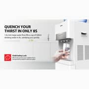 Toshiba Top Load Water Dispenser, Black, RWF-W2034TG(K)