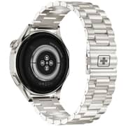 Swiss Military Smart Watch, Gold Steel Strap, Fitness & Health Tracker