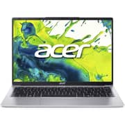 Acer Aspire Lite 14 (2025) Laptop - Intel Core 3-N355 / 14inch WUXGA / 512GB SSD / 8GB RAM / Shared Intel Graphics / Windows 11 Home / English & Arabic Keyboard / Light Silver / Middle East Version - [AL14-32P-329C]