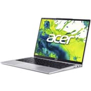 Acer Aspire Lite 14 (2025) Laptop - Intel Core 3-N355 / 14inch WUXGA / 512GB SSD / 8GB RAM / Shared Intel Graphics / Windows 11 Home / English & Arabic Keyboard / Light Silver / Middle East Version - [AL14-32P-329C]