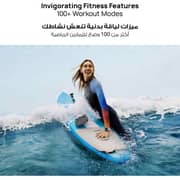 Huawei Watch Fit 4 - 1.82″ AMOLED Display, 24/7 Health Monitoring Smartwatch, Purple + Green Strap