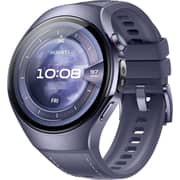 Huawei Watch 5 - 1.5″ AMOLED Display, X‑TAP Health Scan with ECG & SpO₂ Smartwatch, Purple Titanium + FreeBuds 6i