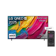 LG 65 inch LG QNED AI QNED80 4K Smart TV AI Magic remote HDR10 webOS25 65QNED80A6A