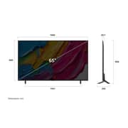 LG 65 inch LG QNED AI QNED80 4K Smart TV AI Magic remote HDR10 webOS25 65QNED80A6A