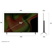 تلفزيون إل جي B5 بتقنية OLED دقة 4K مقاس 55 بوصة بنظام webOS (موديل 2025) OLED55B56LA.AFU