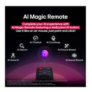 LG 50 inch UHD AI UA85 4K Smart TV AI Magic remote HDR10 webOS25 [50UA85006LA]