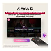 LG 50 inch UHD AI UA85 4K Smart TV AI Magic remote HDR10 webOS25 [50UA85006LA]