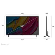 LG 55inch QNED80 4K Ultra HD Smart Television (2025 Model) - 55QNED80A6A.FU