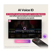 LG 55 inch UHD AI UA85 4K Smart TV AI Magic remote HDR10 webOS25 [55UA85006LA.AFU]