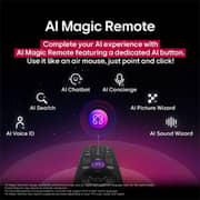 LG 77 inch OLED evo AI C5 4K 144Hz Smart TV AI Magic remote webOS25 (2025)