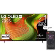 تلفزيون إل جي B5 الذكي بتقنية OLED دقة 4K مقاس 77 بوصة يدعم الذكاء الاصطناعي (موديل 2025) OLED77B56LA.AFU