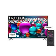 LG 75 Inch UHD AI UA85 4K Smart TV AI Magic remote HDR10 WebOS25 (2025)