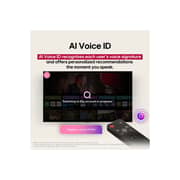 LG 75 Inch UHD AI UA85 4K Smart TV AI Magic remote HDR10 WebOS25 (2025)