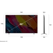LG 86 inch QNED AI QNED70 4K TV with AI Magic Remote, HDR10 support, and webOS 25 for (2025)