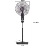 Rapido Stand Fan RWF-20AHD