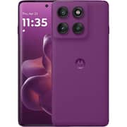Motorola Edge 60 Pro 5G 512GB 12GB RAM Sparkling Grape Dual Sim Smartphone + Moto Buds+ + Charger 68W + Screen Damage Protection
