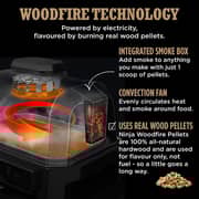 Ninja Woodfire Pro XL Electric BBQ Grill & Smoker OG850ME