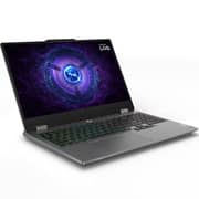 Lenovo LOQ 15IRX9 Gaming (2023) Laptop - 13th Gen / Intel Core i7-13650HX / 15.6inch FHD / 512GB SSD / 24GB RAM / 6GB NVIDIA GeForce RTX 4050 Graphics / Windows 11 /English & Arabic Keyboard / Luna Grey / Middle East Version - [83DV00ULPS]