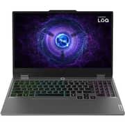 Lenovo LOQ 15IRX9 Gaming (2023) Laptop - 13th Gen / Intel Core i7-13650HX / 15.6inch FHD / 512GB SSD / 24GB RAM / 8GB NVIDIA GeForce RTX 4060 Graphics / Windows 11 /English & Arabic Keyboard / Luna Grey / Middle East Version - [83DV00R7AX]