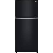 LG Top Mount Refrigerator 509L Glass Black - LTC752SGGM