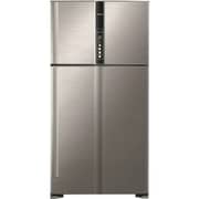 Hitachi Top Mount Refrigerator 600L Brilliant Silver - RV820PUK1K1BSL