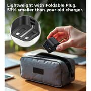 Choetech Dual Port A & C GaN Wall Charger Black - PD3065