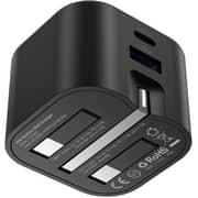 Choetech Dual Port A & C GaN Wall Charger Black - PD3065