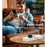 Choetech Dual Port A & C GaN Wall Charger Black - PD3065