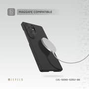 Levelo Sergei Case Black Samsung Galaxy S25 Ultra - LVL-SERG-S25U