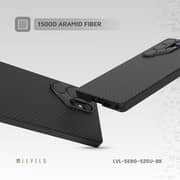 Levelo Sergei Case Black Samsung Galaxy S25 Ultra - LVL-SERG-S25U