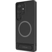 Levelo Matteo Grip Case Black Samsung Galaxy S25 Ultra - LVL-MATTEO-25UBK