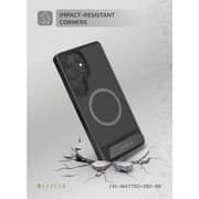 Levelo Matteo Grip Case Black Samsung Galaxy S25 Ultra - LVL-MATTEO-25UBK