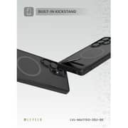 Levelo Matteo Grip Case Black Samsung Galaxy S25 Ultra - LVL-MATTEO-25UBK