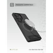 Levelo Matteo Grip Case Black Samsung Galaxy S25 Ultra - LVL-MATTEO-25UBK