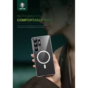 Green Lion Delgado MagSafe Clear Case Transparent Samsung Galaxy S25 Ultra - GNDMGS25UCL