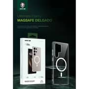 Green Lion Delgado MagSafe Clear Case Transparent Samsung Galaxy S25 Ultra - GNDMGS25UCL
