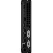 Lenovo ThinkCentre M70q Gen 4 (2023) Tower - 13th Gen / Intel Core i7-13700T / 512GB SSD / 8GB RAM / Shared Intel UHD Graphics 770 / Windows 11 Pro / English & Arabic Keyboard / Black / Middle East Version - [12E30030GR]