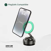 Green Lion GX-35 Suction Phone Holder Black - GNGX35SPHLBK