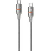 Porodo USB-C To USB-C Cable 1.2m Grey - PD-CBL0028-GY-C